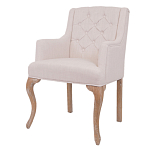 Кресло Mason Classical Armchair beige flax варинант исполнения - 3 | Loft Concept в Самаре