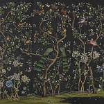 Обои ручная роспись St Laurent Casino metallic silk варинант исполнения - 3 | Loft Concept в Самаре