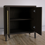 Современный Буфет Primo с 2 дверцами Темный орех варинант исполнения - 3 | Loft Concept в Самаре