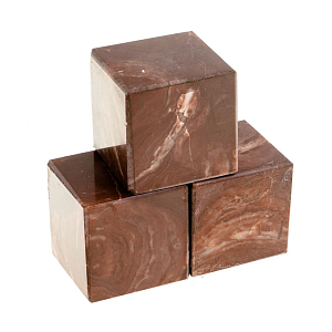 Камни для охлаждения виски из красного лемезита Natural Stone Cube
