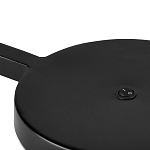 Настольная лампа с черным каркасом и белым тканевым абажуром в форме конуса Stylish Solution варинант исполнения - 2 | Loft Concept в Самаре