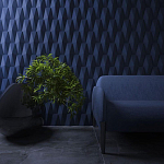 Гипсовая 3D Панель M-36 варинант исполнения - 1 | Loft Concept в Самаре