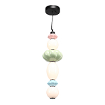 Подвесной светильник фигурный с керамическими элементами 24W LED Fragrant Light варинант исполнения - 4 | Loft Concept в Самаре