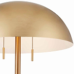 Торшер с куполообразным абажуром на каменном основании Riverside Floor Lamp варинант исполнения - 1 | Loft Concept в Самаре