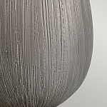 Настольная лампа с белым цилиндрическим абажуром и серебристым овальным основанием Quintiesse варинант исполнения - 4 | Loft Concept в Самаре