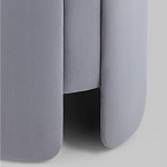 Пуф Alice Poof Grey Серый велюр варинант исполнения - 3 | Loft Concept в Самаре