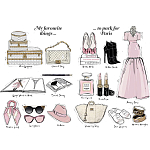 Megan Hess Paris: Through a Fashion Eye варинант исполнения - 3 | Loft Concept в Самаре