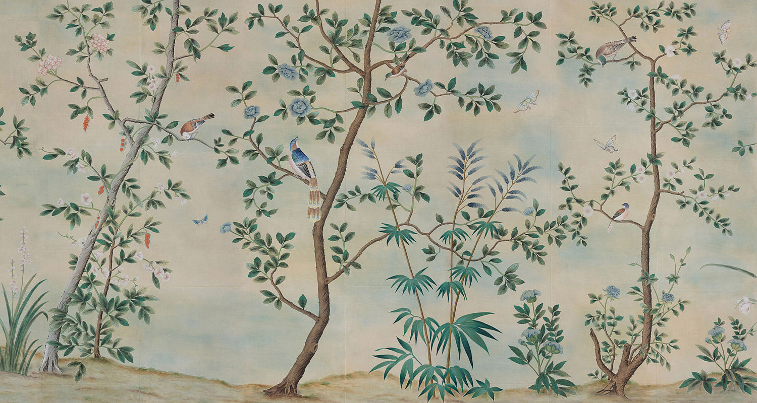 Обои ручная роспись Nordic Garden Summer Haze Edo - Loft-Concept в Самаре