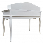 Стол-бюро белого цвета из массива бука с 4-мя ящиками White Provence варинант исполнения - 4 | Loft Concept в Самаре