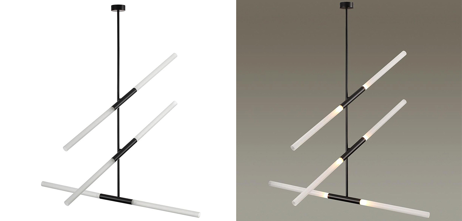 Светильник Black Delta Light 6 lamp Светильник Black Delta Light 6 lamp - Loft-Concept в Самаре