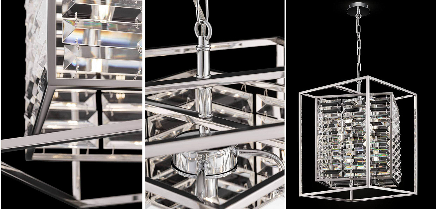 Люстра Algernon Light Chandelier chrome Люстра Algernon Light Chandelier chrome - Loft-Concept в Самаре