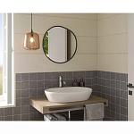 Зеркало круглое с асимметрией Light Reflection варинант исполнения - 1 | Loft Concept в Самаре