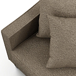 Мебельная ткань Шенилл коричневый цвет 138 см T4-21 варинант исполнения - 6 | Loft Concept в Самаре