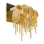 Бра с перфорированными металлическими дугами и цепочками 22 см Atlantis Chain варинант исполнения - 1 | Loft Concept в Самаре