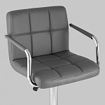 Барный стул с подлокотниками Honory Grey варинант исполнения - 7 | Loft Concept в Самаре