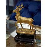 Держатель для книг в виде оленя из фарфора и бронзы Eden Garden porcelain and bronze варинант исполнения - 2 | Loft Concept в Самаре