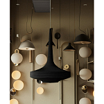 Подвесной вязаный черный светильник «Лампа Марракеша» варинант исполнения - 3 | Loft Concept в Самаре