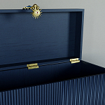 Большой дизайнерский Сундук Elsa Dreams Blue варинант исполнения - 3 | Loft Concept в Самаре