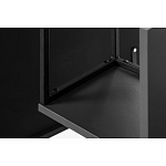 Полка навесная открытая цвета графит Strict Lines  варинант исполнения - 7 | Loft Concept в Самаре