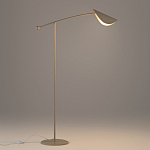 Торшер с поворотным плафоном Aracea Beige Floor Lamp варинант исполнения - 3 | Loft Concept в Самаре