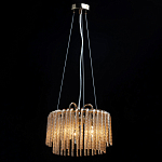 Люстра с подвесными рифлеными стеклянными трубками Nembus варинант исполнения - 3 | Loft Concept в Самаре