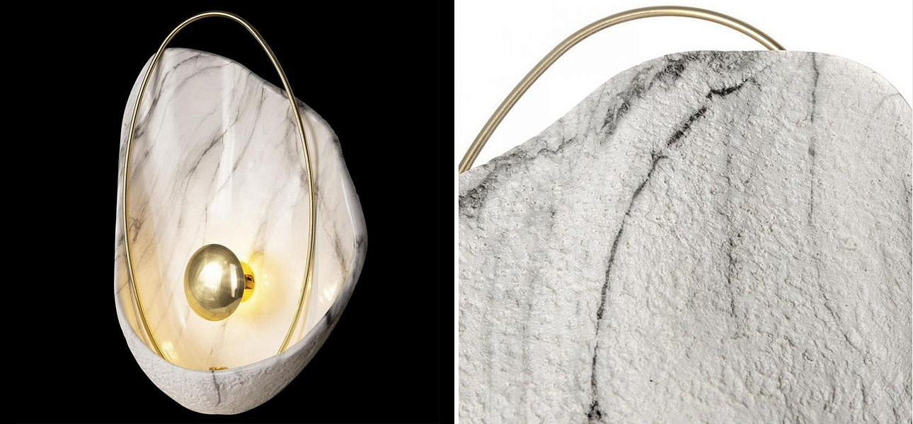 Бра Белая Жемчужина Ginger & Jagger Pearl WALL LAMP Бра Белая Жемчужина Ginger & Jagger Pearl WALL LAMP - Loft-Concept в Самаре