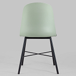 Стул из прочного пластика на металлическом основании Anora Green  варинант исполнения - 4 | Loft Concept в Самаре
