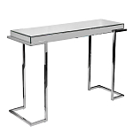 Консоль зеркальная Mirror Chrome Console варинант исполнения - 1 | Loft Concept в Самаре