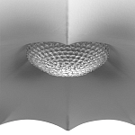 Подвесной светильник с белым фигурным абажуром и мягкими волнистыми краями Cloud Motion  варинант исполнения - 13 | Loft Concept в Самаре