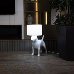 Лампа COLLECTION OF DOGS с абажуром Бультерьер варинант исполнения - 4 | Loft Concept в Самаре