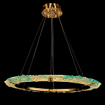 Люстра в форме кольца с цветочным декором Warm Heavenly Light варинант исполнения - 2 | Loft Concept в Самаре
