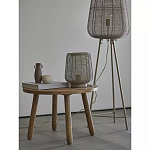 Торшер с плетеным металлическим плафоном Wicker Iron Lamp варинант исполнения - 3 | Loft Concept в Самаре