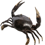 Статуэтка из бронзы в виде краба Animals Bronze варинант исполнения - 3 | Loft Concept в Самаре