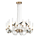 Люстра с декоративными птицами Ganthea D 73 см варинант исполнения - 2 | Loft Concept в Самаре