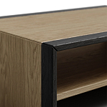 Стол журнальный в стиле лофт с полкой для хранения Warm Industrial варинант исполнения - 2 | Loft Concept в Самаре