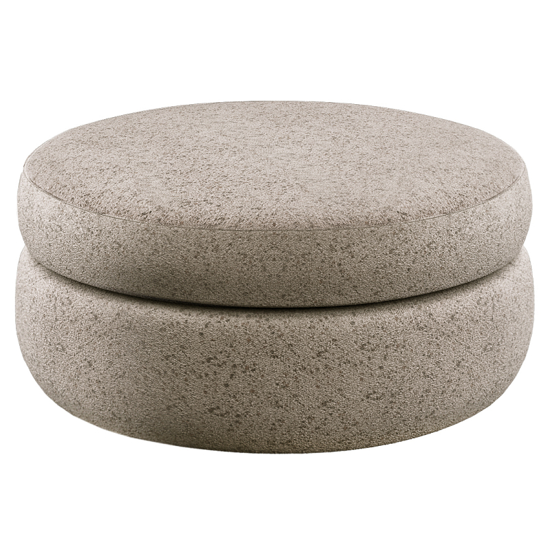 Оттоманка Ulysses Молочный Серый в Самаре | Loft Concept 