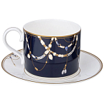 Чайный набор из фарфора с изображением лошадей на 6 персон 12 предметов Porcelain Horse Set варинант исполнения - 2 | Loft Concept в Самаре