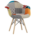 Стул с обивкой в стиле Patchwork варинант исполнения - 1 | Loft Concept в Самаре