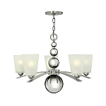Люстра с матовыми конусными плафонами и декоративными элементами в форме шаров Hinkley варинант исполнения - 10 | Loft Concept в Самаре