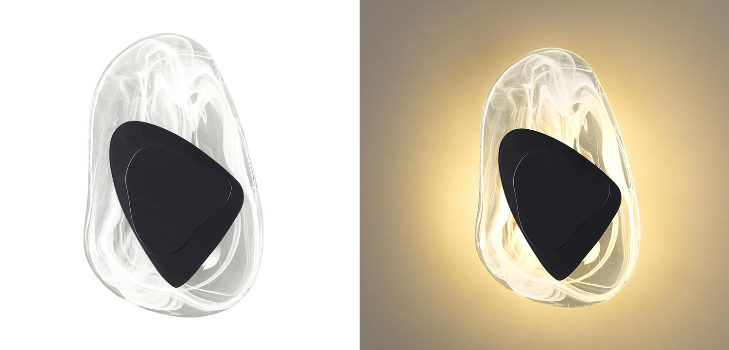 Бра Transparent Pebbles Sconces Black Бра Transparent Pebbles Sconces Black - Loft-Concept в Самаре