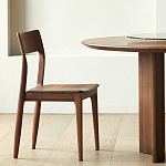 Стол обеденный круглый с двойной столешницей Walnut Wood Table варинант исполнения - 8 | Loft Concept в Самаре