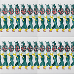 Плитка дизайнерская Фруктовый лес варинант исполнения - 1 | Loft Concept в Самаре