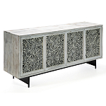 Буфет в гостиную с инкрустацией Palm Sideboard with Bone Inlay варинант исполнения - 3 | Loft Concept в Самаре