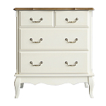 Комод с 4-мя большими ящиками из массива берёзы Interiors Romance варинант исполнения - 2 | Loft Concept в Самаре