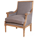 Кресло William Classical Armchair grey flax варинант исполнения - 3 | Loft Concept в Самаре