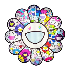 Светильник разноцветный подсолнух Takashi Murakami 2