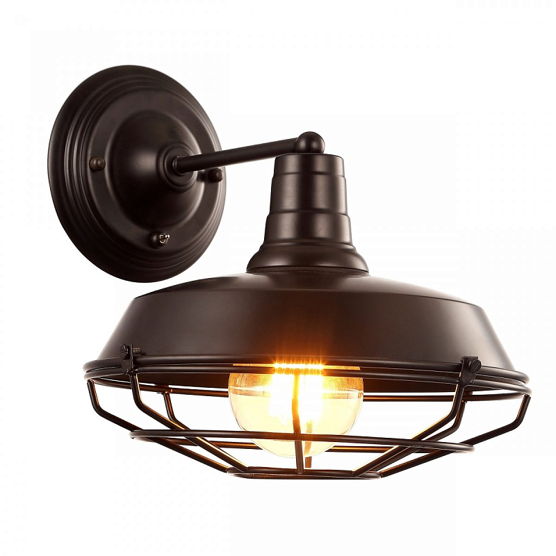 Бра Wall lamp DARK CAGE black Черный Бра Wall lamp DARK CAGE black Черный в Самаре | Loft Concept