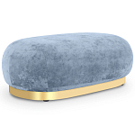 Длинный овальный пуф Ambrose Soft Oval Pouf варинант исполнения - 6 | Loft Concept в Самаре