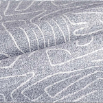 Мебельная ткань Букле серый цвет 140 см T3-9 варинант исполнения - 1 | Loft Concept в Самаре