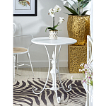 Столик белый кованный в прованском стиле Vaucluse варинант исполнения - 4 | Loft Concept в Самаре